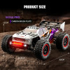 Машинка на радиоуправлении ZLL SG316 PRO 1:16 White Purple — RC монстр-трак, внедорожник 4WD с полностью пропорциональным управлением, LED-подсветкой, до 40 км/ч, до 30 минут, до 150 м